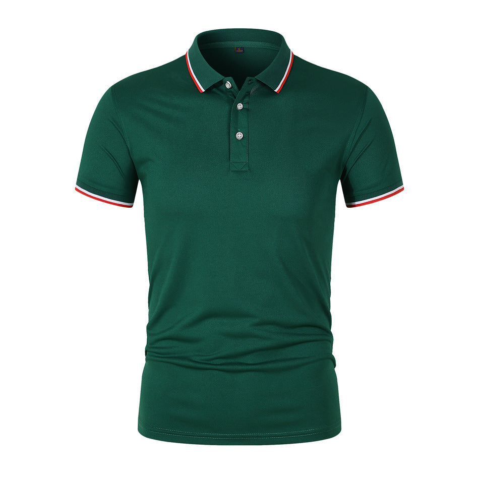 Polo – Breathable Blend Ribbed Collar & Easy Arm Movement