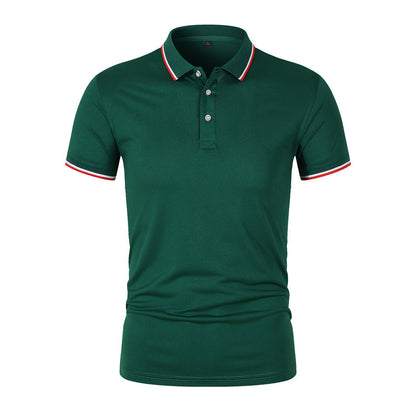 Polo – Breathable Blend Ribbed Collar & Easy Arm Movement