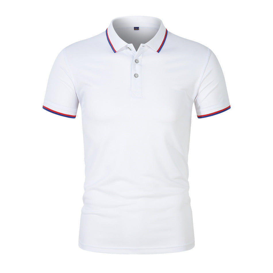 Polo – Breathable Blend Ribbed Collar & Easy Arm Movement
