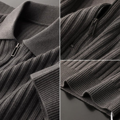 Polo - Knit Blend Collar And Placket & Breathable Stretch