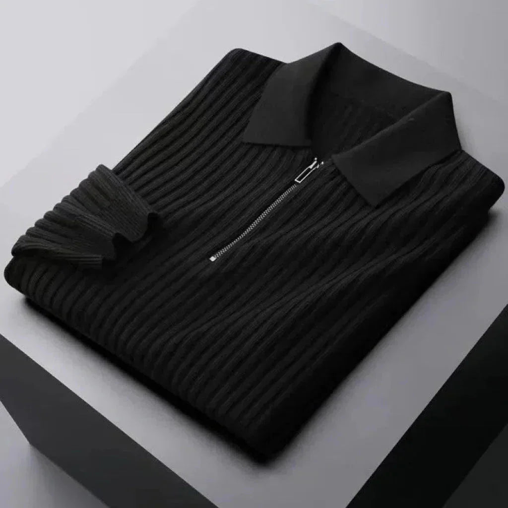 Polo - Knit Blend Collar And Placket & Breathable Stretch