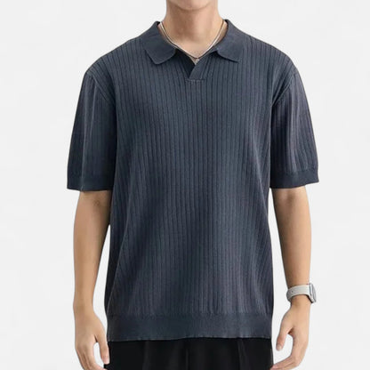 Polo Shirt - Breathable Blend Knit and Easy Arm Movement