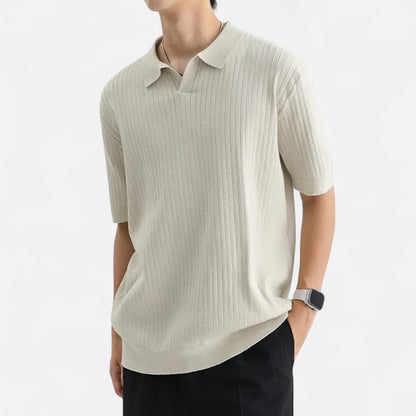Polo Shirt - Breathable Blend Knit and Easy Arm Movement