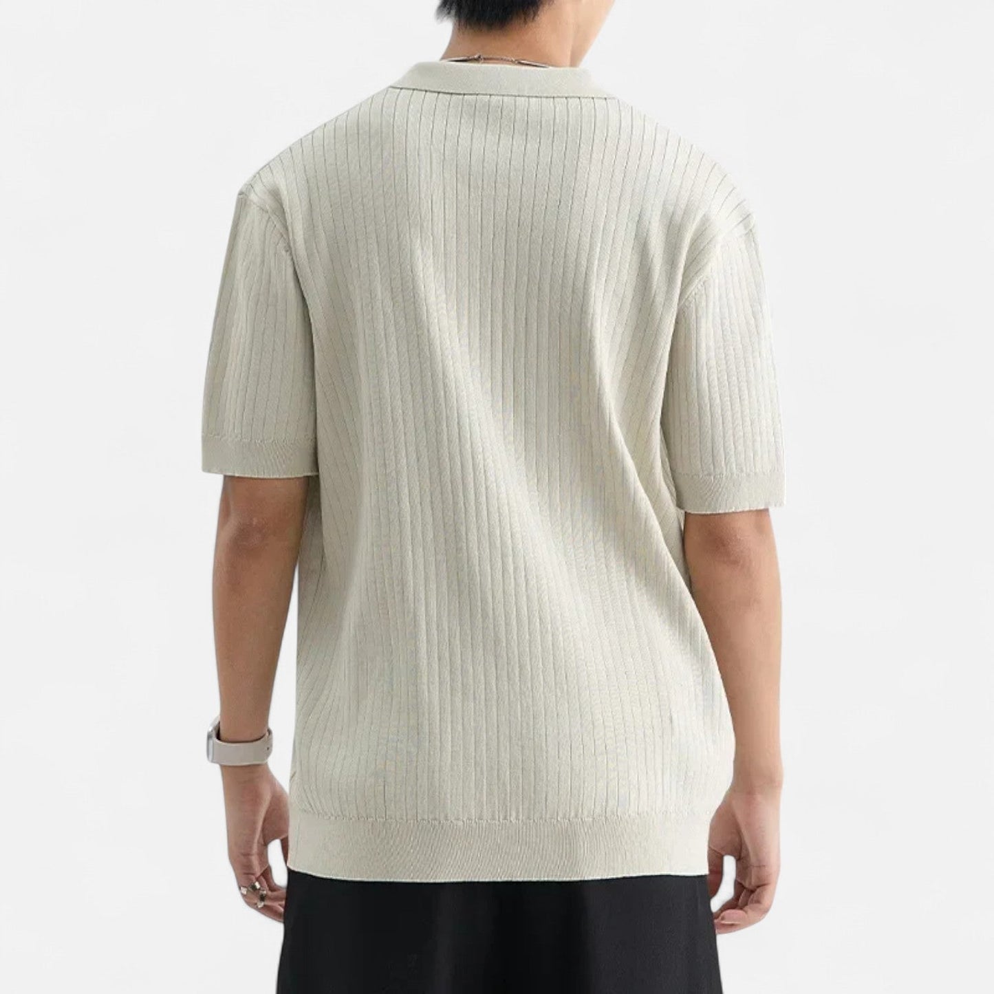 Polo Shirt - Breathable Blend Knit and Easy Arm Movement