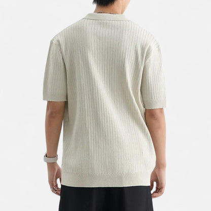 Polo Shirt - Breathable Blend Knit and Easy Arm Movement