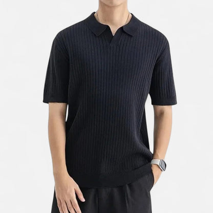 Polo Shirt - Breathable Blend Knit and Easy Arm Movement