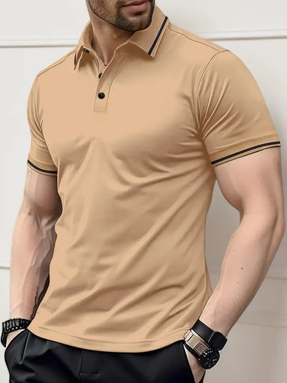 Polo Shirt – Breathable Polyester Blend And Regular Fit