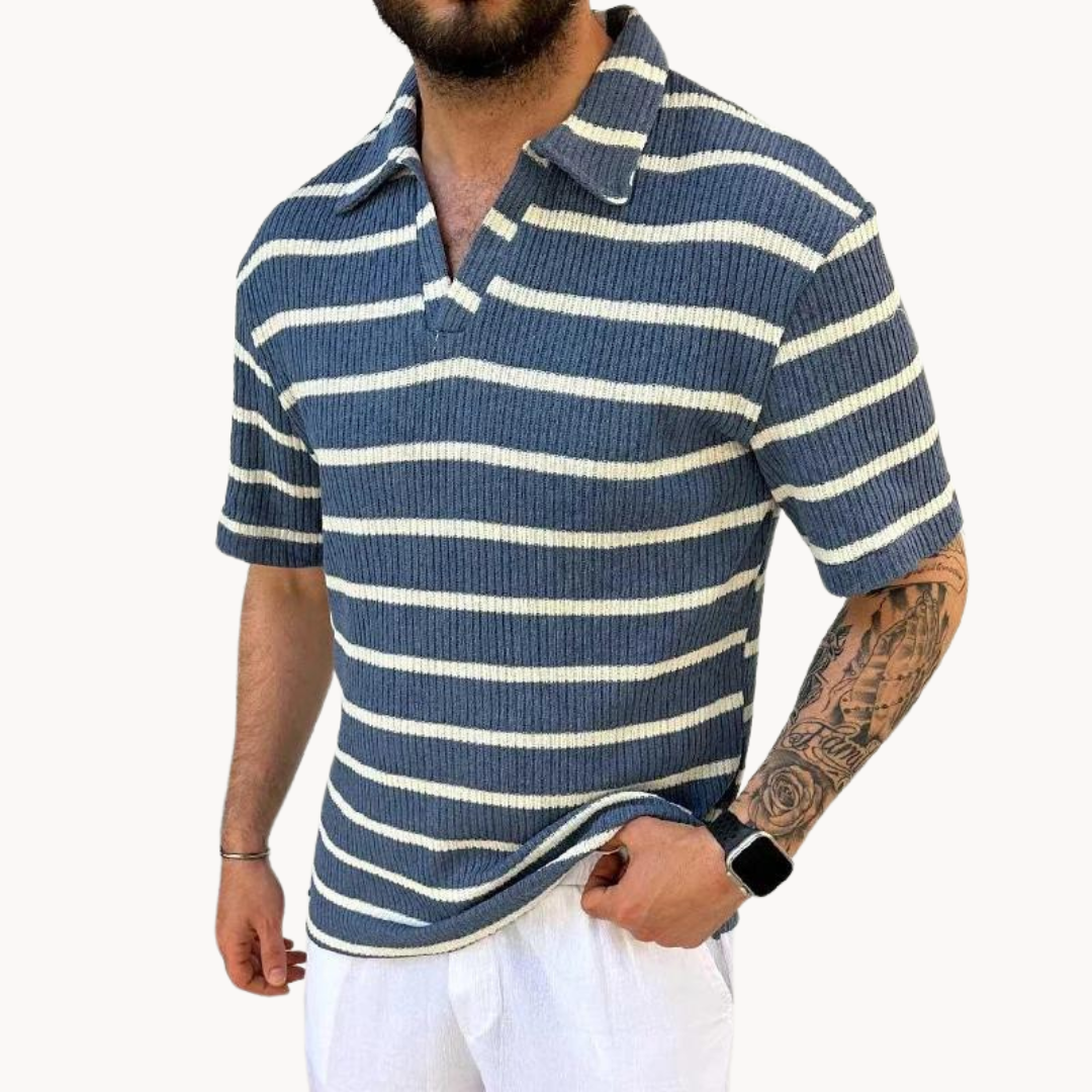 Polo Shirt - Johnny Collar And Breathable Soft Blend Fit