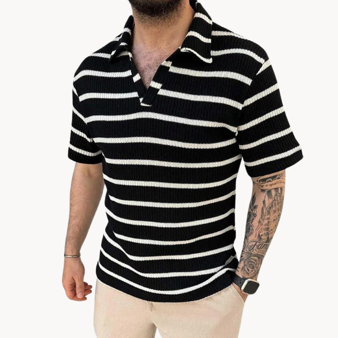 Polo Shirt - Johnny Collar And Breathable Soft Blend Fit