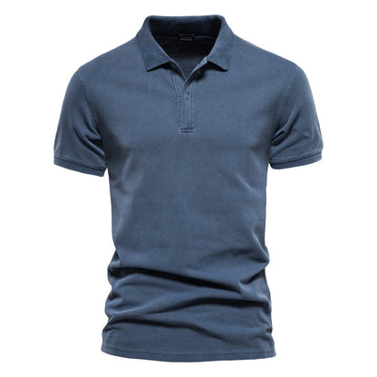 Polo Shirt - Knit Collar & Three Button Placket Ease