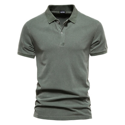Polo Shirt - Knit Collar & Three Button Placket Ease