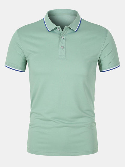 Polo Shirt – Slim Fit With Button Placket & Breathable Knit