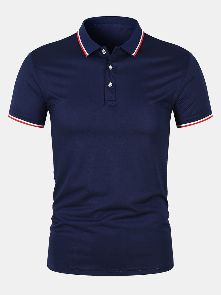 Polo Shirt – Slim Fit With Button Placket & Breathable Knit
