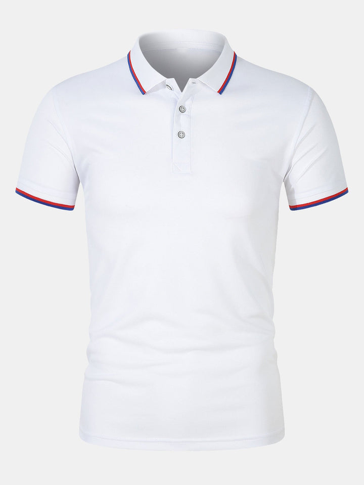 Polo Shirt – Slim Fit With Button Placket & Breathable Knit