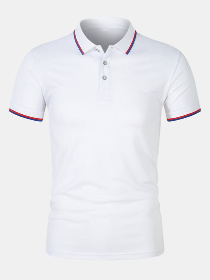 Polo Shirt – Slim Fit With Button Placket & Breathable Knit
