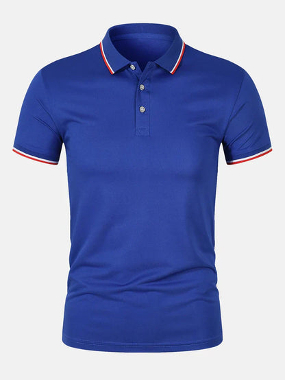 Polo Shirt – Slim Fit With Button Placket & Breathable Knit