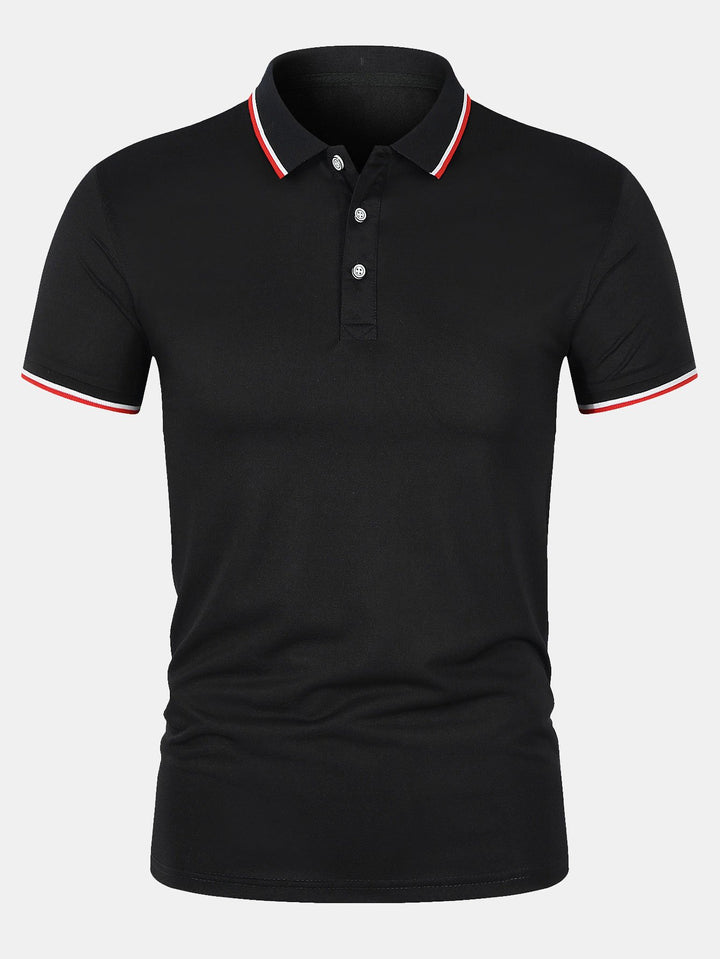 Polo Shirt – Slim Fit With Button Placket & Breathable Knit