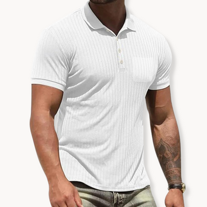 Polo Shirt - Soft Blend Front Collar And Neat Fitted Shape