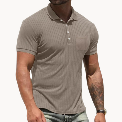 Polo Shirt - Soft Blend Front Collar And Neat Fitted Shape