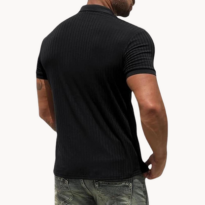 Polo Shirt - Soft Blend Front Collar And Neat Fitted Shape