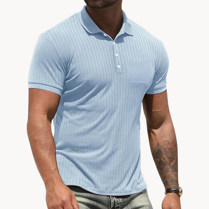 Polo Shirt - Soft Blend Front Collar And Neat Fitted Shape
