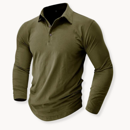 Polo Shirt - Soft Blend Knit Collar & Breathable Feel