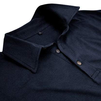 Polo Shirt - Soft Blend Knit Collar & Breathable Feel