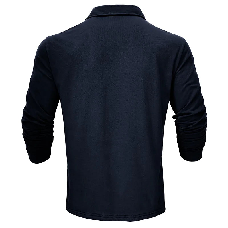Polo Shirt - Soft Blend Knit Collar & Breathable Feel