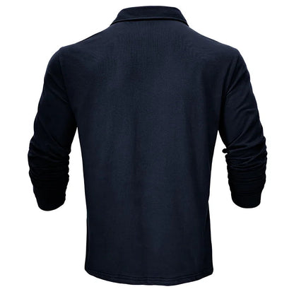 Polo Shirt - Soft Blend Knit Collar & Breathable Feel