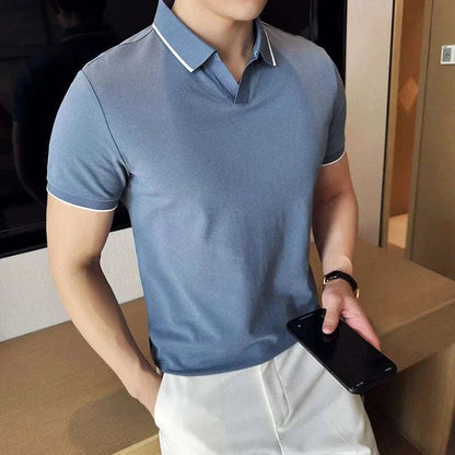 Polo Shirt – Structured Collar And Breathable Knit Design