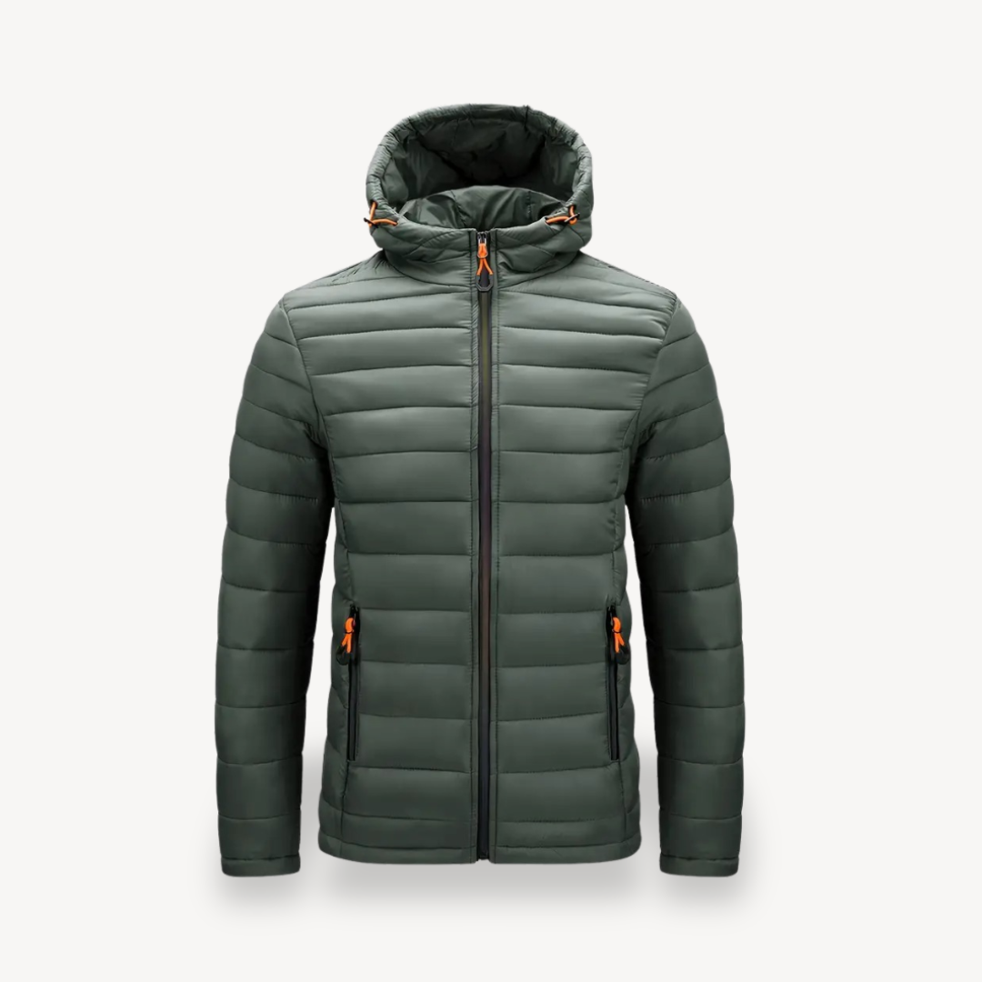 Men’s Sporty Slim Puffer Jacket