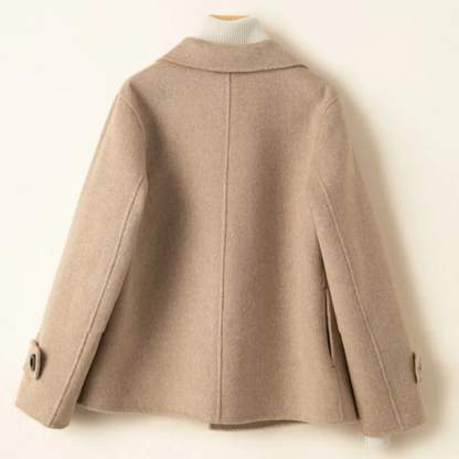 Poppy – Minimalist Double-Breasted Coat