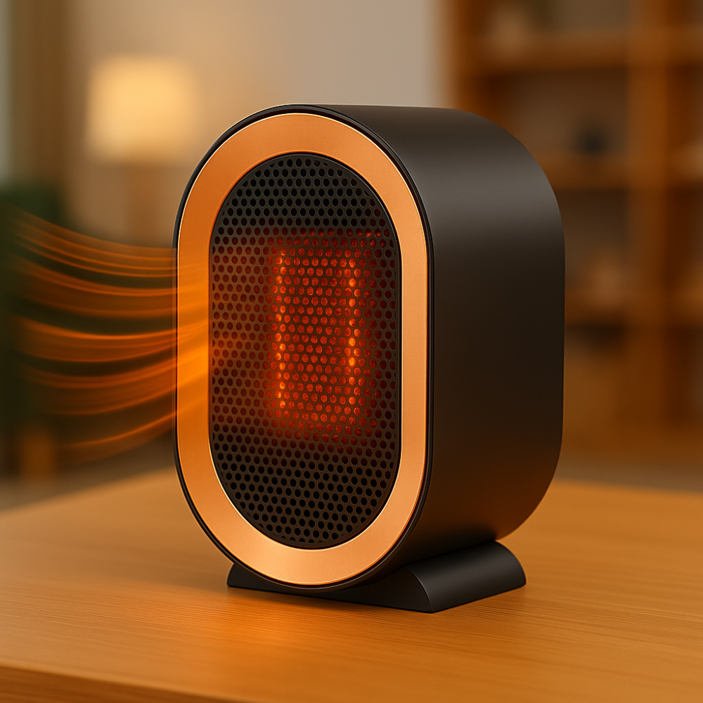 HeatEase | Portable Ceramic Space Heater for Quick, Quiet Heating