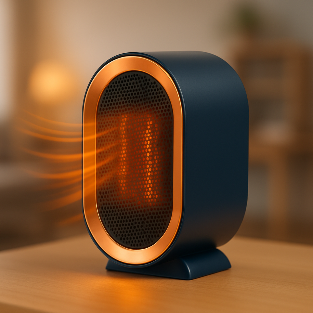 HeatEase | Portable Ceramic Space Heater for Quick, Quiet Heating