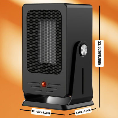 ThermoLite | Portable Space Heater with Adjustable Thermostat Control
