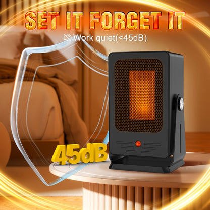 ThermoLite | Portable Space Heater with Adjustable Thermostat Control
