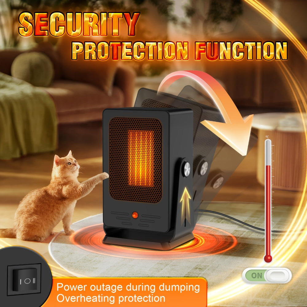 ThermoLite | Portable Space Heater with Adjustable Thermostat Control