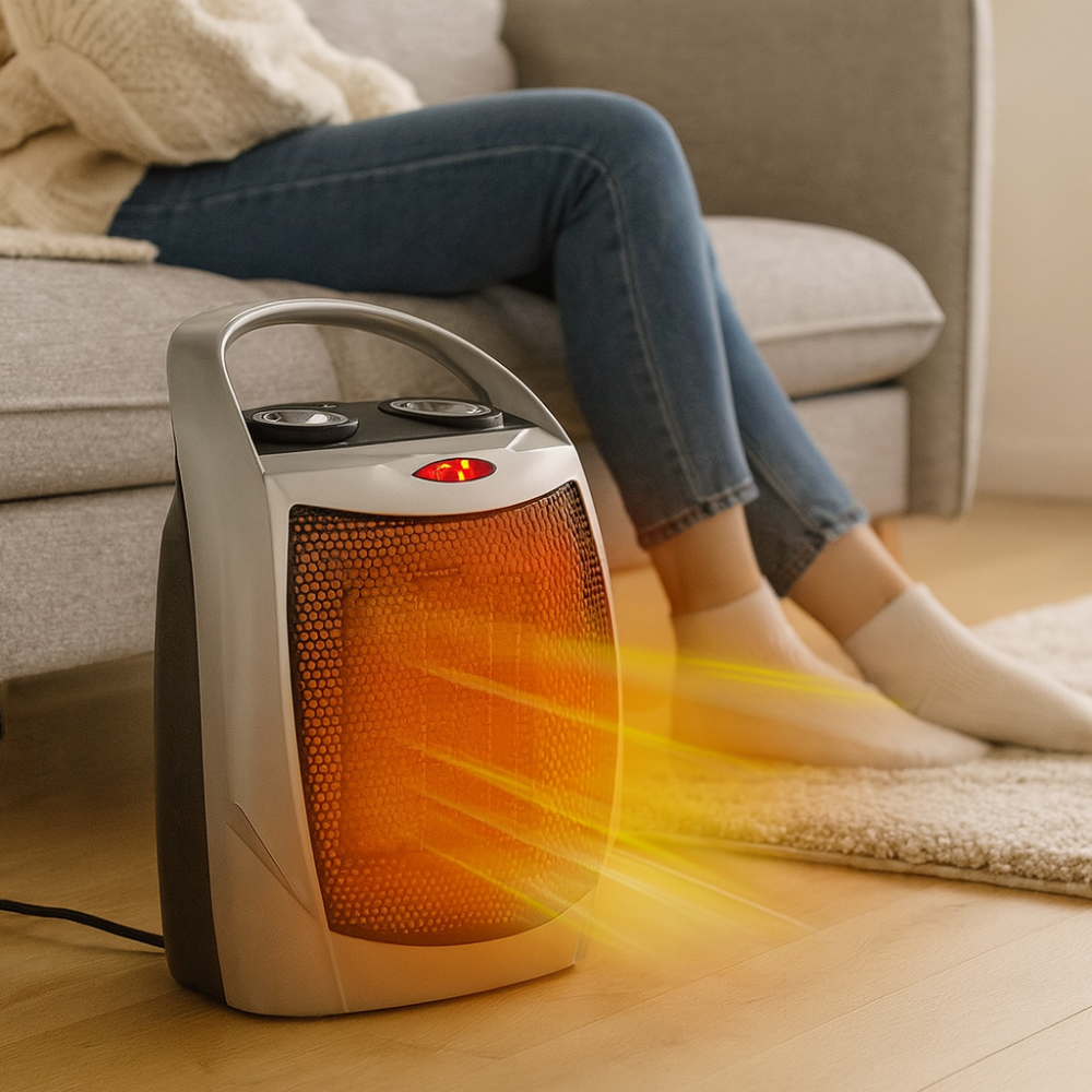 HeatZone Pro | Adjustable Thermostat Electric Space Heater for Indoors