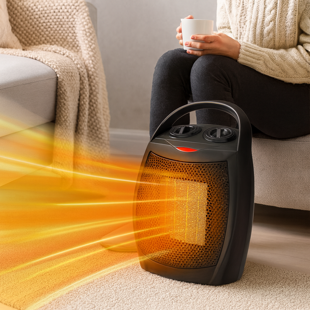 HeatZone Pro | Adjustable Thermostat Electric Space Heater for Indoors