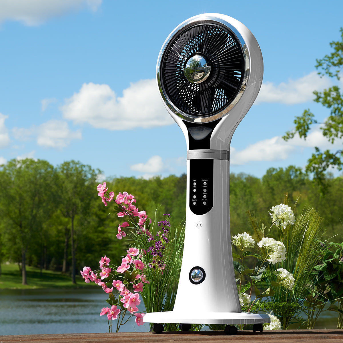 Compact Personal Air Cooler Mist Fan - BritishElegance