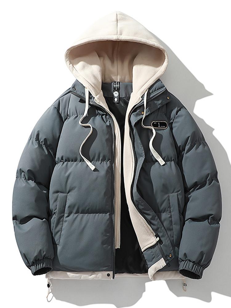 Cameron - Men's Hooded Puffer Hoodie Jacket