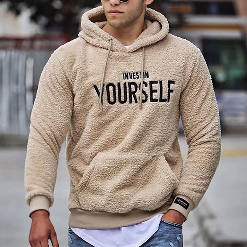 Allen | Embroidered Fleece Men's Hoodie