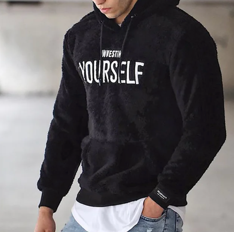 Allen | Embroidered Fleece Men's Hoodie