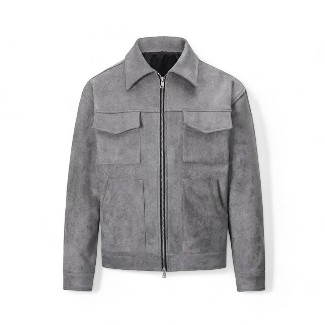 Elijah | Casual Suede Men's Jacket