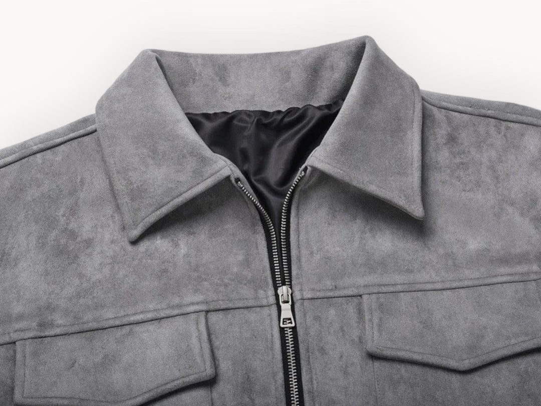 Elijah | Casual Suede Men's Jacket
