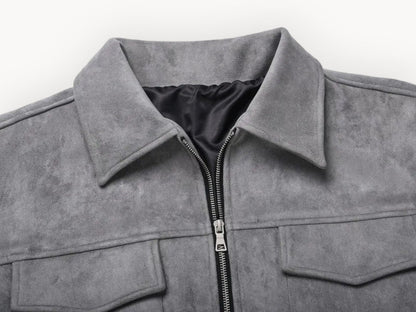 Elijah | Casual Suede Men's Jacket