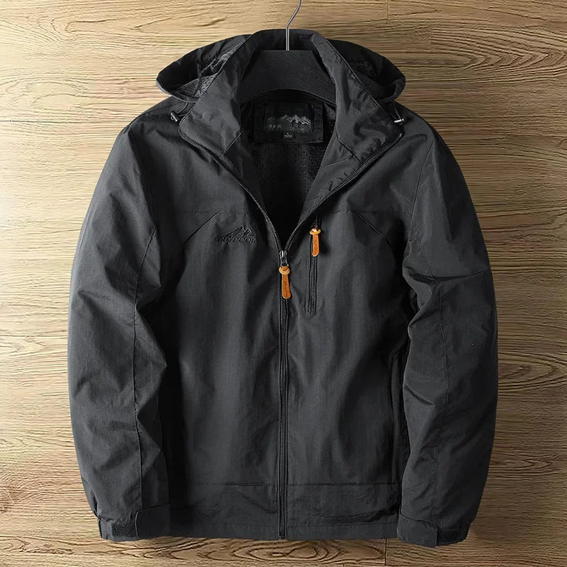 Jesse | Hooded Windbreaker Men's Jacket