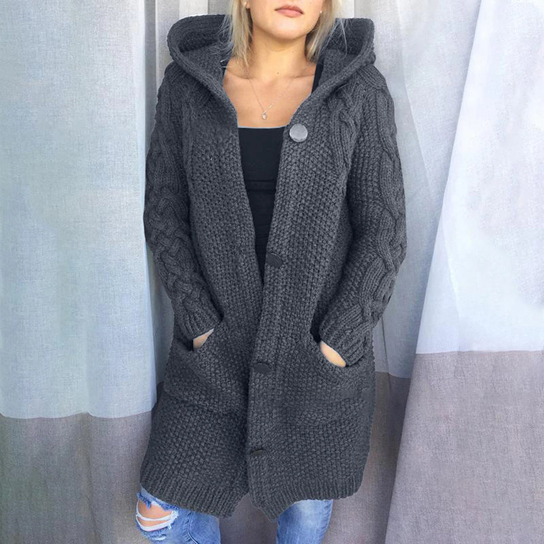 Warm Hooded Winter Coat for Women - BritishElegance