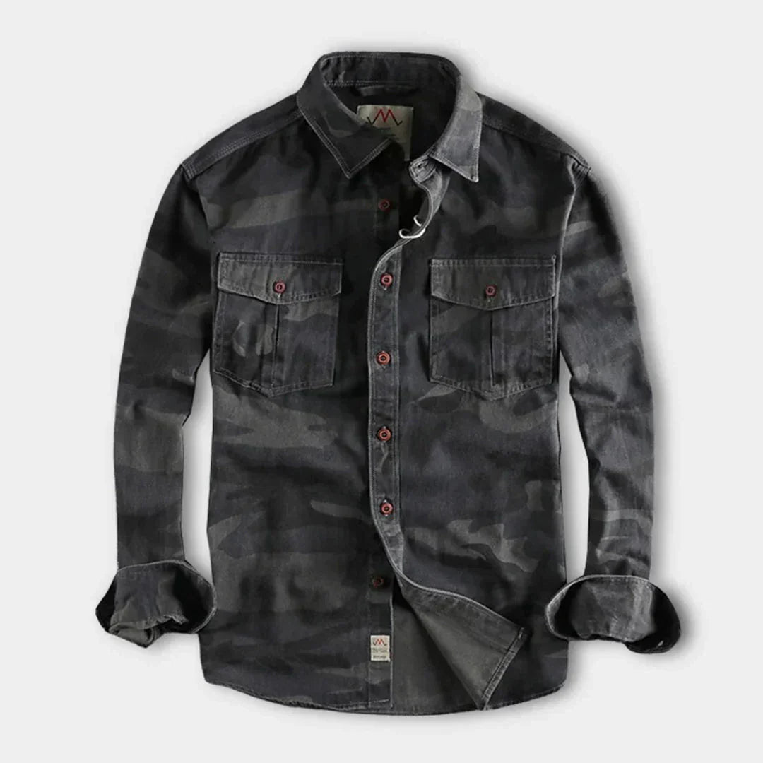 Men's Abel Military Camouflage Summer Shirt
