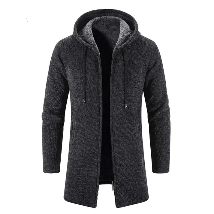 Men's hooded Carlos jacket, warm